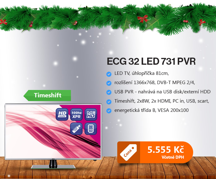 ECG 32 LED 731 PVR